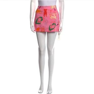Rhode Pink Mini Skort
